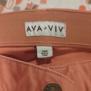 Ava & Viv Salmon Trousers